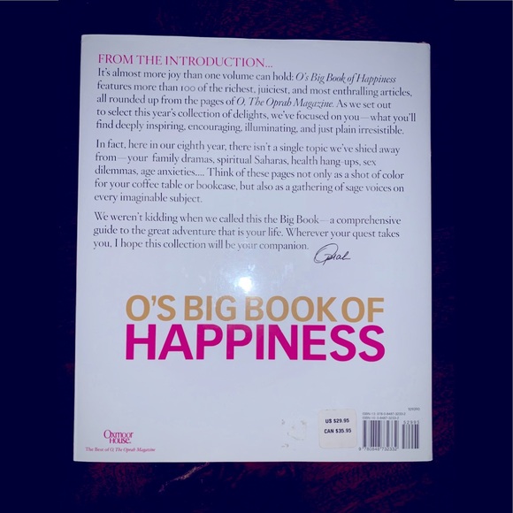 OPRAH’S BIG BOOK OF HAPPINESS - Picture 2 of 2
